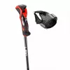 Slēpošanas nūjas Leki 3D AIRFOIL melns/sarkans 120 cm