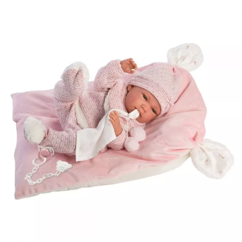 Llorens Nica 73860 mazuļa lelle uz sedziņas, 40 cm