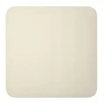 Button Schneider Electric Ajax SoloButton (1-gang) Ivory, 82.8×82.8×10.3 mm
