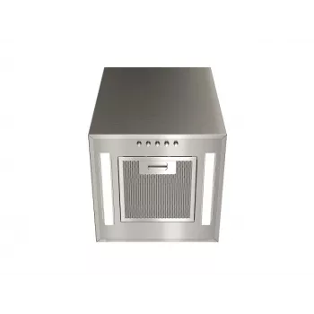 Tvaika nosūcējs MAAN ELBA MINI WPB 430, matēts tērauds, 300 mm diametrs, 400 mm augstums, elektroniska vadība, tauku filtrs