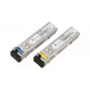 Extralink SFP WDM modulis 1.25G, 1.25Gbps, 1310/1550nm, vienmoda, 20km, LC, DOM, pāris, paredzēts HP/Aruba