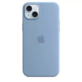 Apple iPhone 15 Plus silikona vāciņš ar MagSafe - Winter Zils