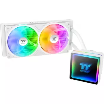 Universāls CPU šķidruma dzesētājs THERMALTAKE TH240-S V3 ARGB Sync Snow Edition, 240 mm radiators
