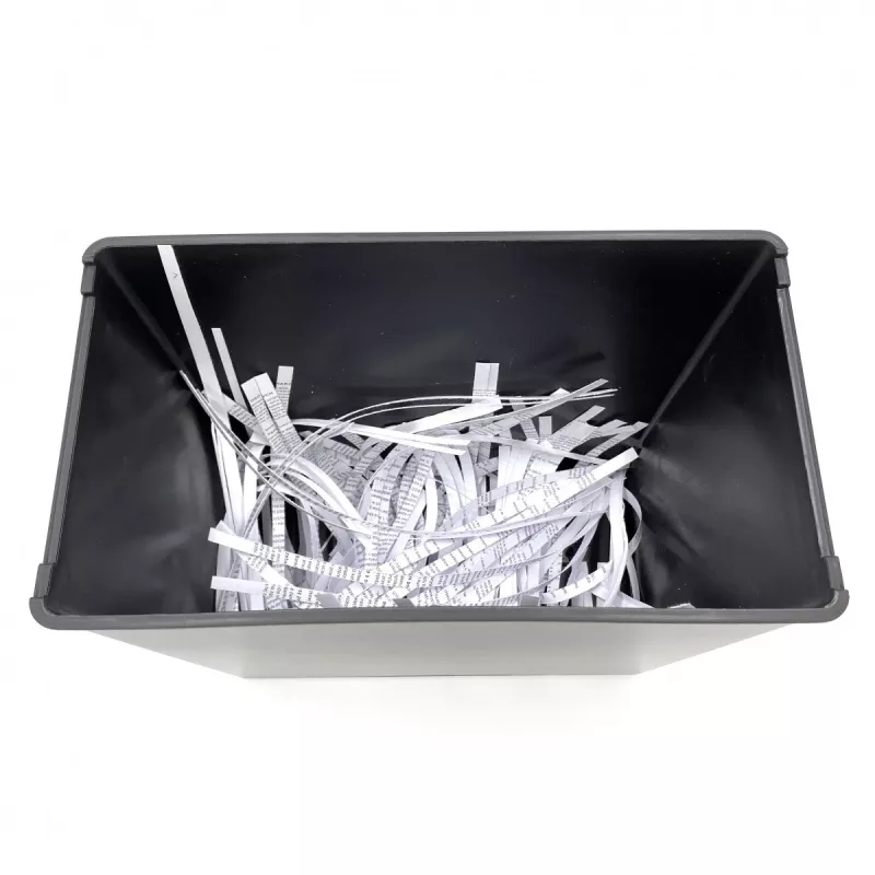 SHREDDER - Dokumentu smalcinātājs. Griež papīru, foliju, CD/DVD diskus, kredītkartes. (MT215)