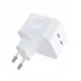 Lādētājs CHOETECH 2x USB Type-C, 35 W, PD3.0, QC3.0