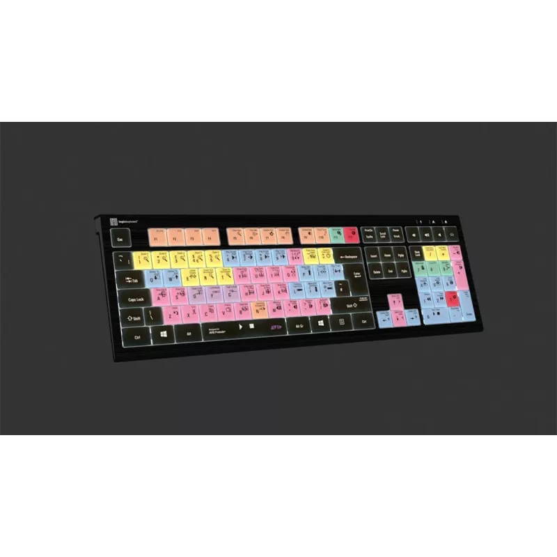 Logickeyboard Avid Pro Tools Astra 2 UK PC - tastatūra