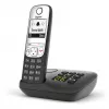 Gigaset A690A - Analogais/DECT telefons - Bezvadu klausule - Brīvroku sistēma - 100 ieraksti - Melns (S30852-H2830-B101)
