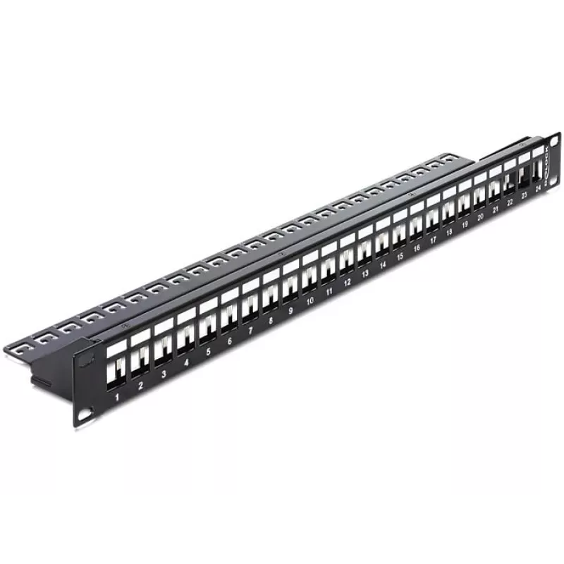 Plāksteru panelis 1U DeLOCK 43277