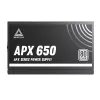 Montech APX650 barošanas bloks 650 W 20+4 pin ATX ATX Melns