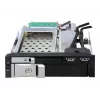 DeLOCK 5,25 mobilais nodalījums 1 x 2,5 + 1 x 3,5 SATA HDD + 2 x USB3.0 porti - mobilais atmiņas nodalījums - 6,4 cm, 8,9 cm (2.5, 8,90 cm (3.5)) (47209)