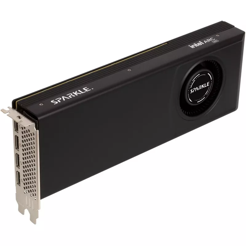 Videokarte Sparkle Arc Pro B60 Blower, Intel Arc Pro B60, 24 GB GDDR6, 192-bit, PCIe x8 5.0, 1 ventilators