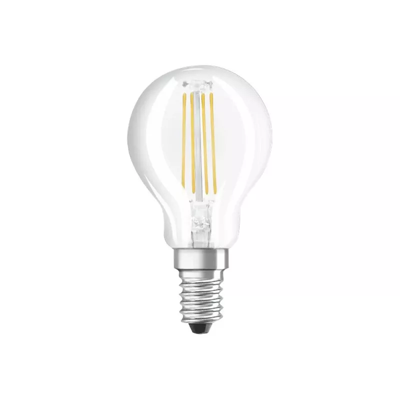 LED spuldze Ledvance STAR 4 W E14 470 lm 2700 K (silts balts) energoklase E