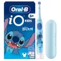 Oral-B elektriskā zobu birste ar ceļojuma maciņu, 6G+ | iO Kids Disney Stitch | uzlādējama | Bērniem | Iekļauto birstes galviņu skaits 1 | Zobu tīrīšanas režīmu skaits 3