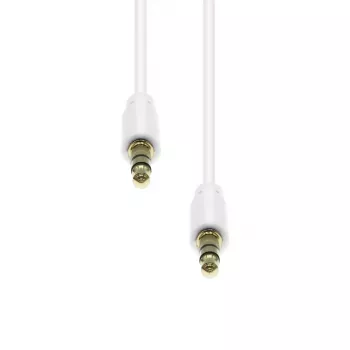 ProXtend 3-pin plāns Extension kabelis M-M balta 10 m (M3S-10W)
