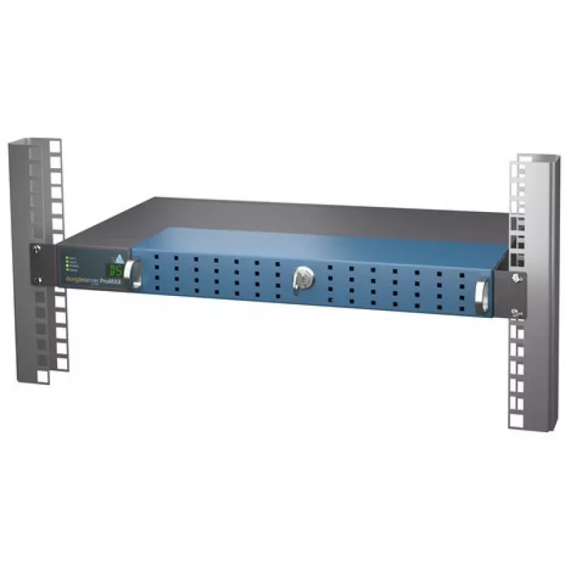 Drukas serveris SEH dongleserver ProMAX Ethernet LAN Melns Zils