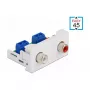 Easy 45 modulis 2 x RCA ligzda DeLOCK 81338