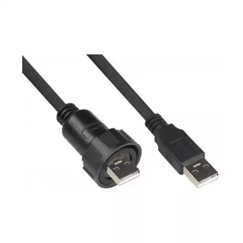 Good Connections Industrie-Plug S4 -USB 2.0 A-A 1m kabelis