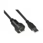 Good Connections Industrie-Plug S4 -USB 2.0 A-A 1m kabelis