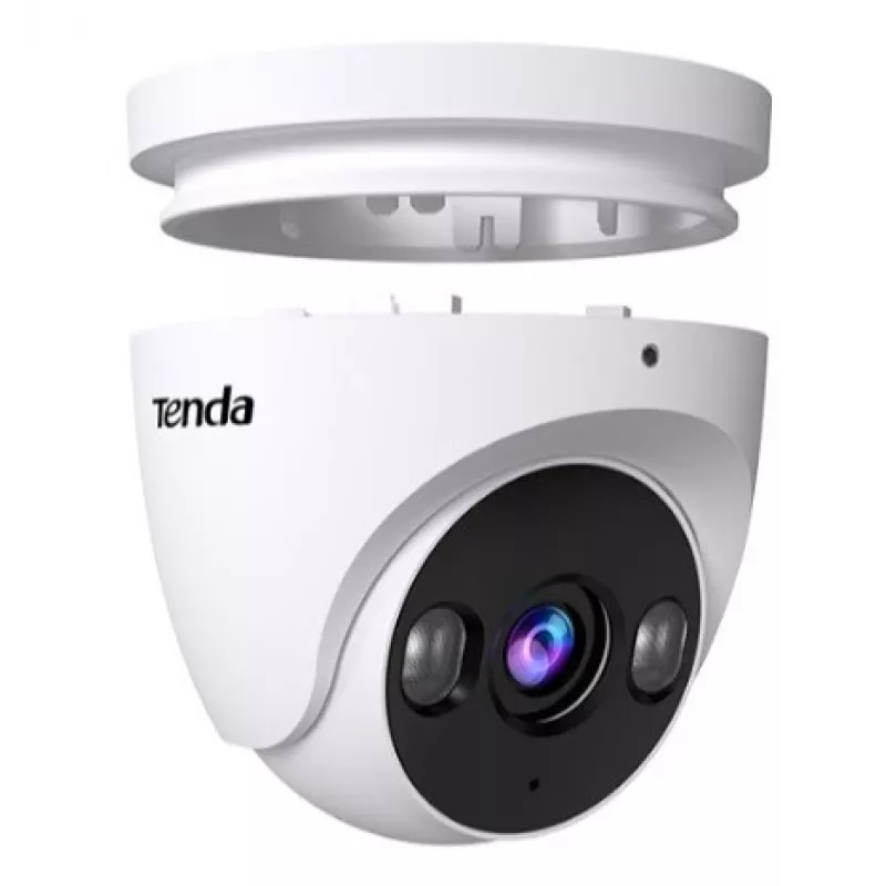 Vadu kupolveida novērošanas kamera TENDA TC3T24C 2,8 mm, 2,56 MP (2560×1440), 30 kadri/s, WDR, IR 30 m, PoE/12 V līdzstrāva