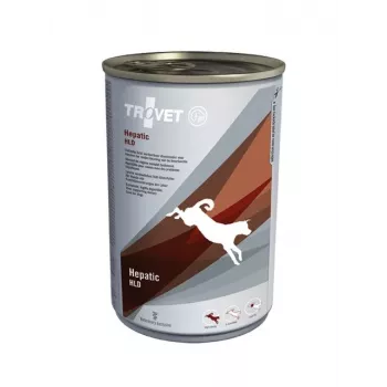 TROVET Hepatic HLD Chicken - Mitrā suņu barība - 400 g