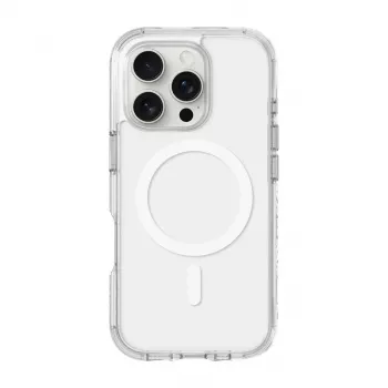 Aizsargapvalks LAUT CRYSTAL MATTER X iPhone 16 Pro, caurspīdīgs, PC+TPU, piemērots 6,1 collām