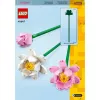 LEGO konstruktors LEGO 40647 Lotosa ziedi — Botāniskās kolekcijas modulārs modelis, 220 detaļas, augstums 300 mm, vecumam 8+