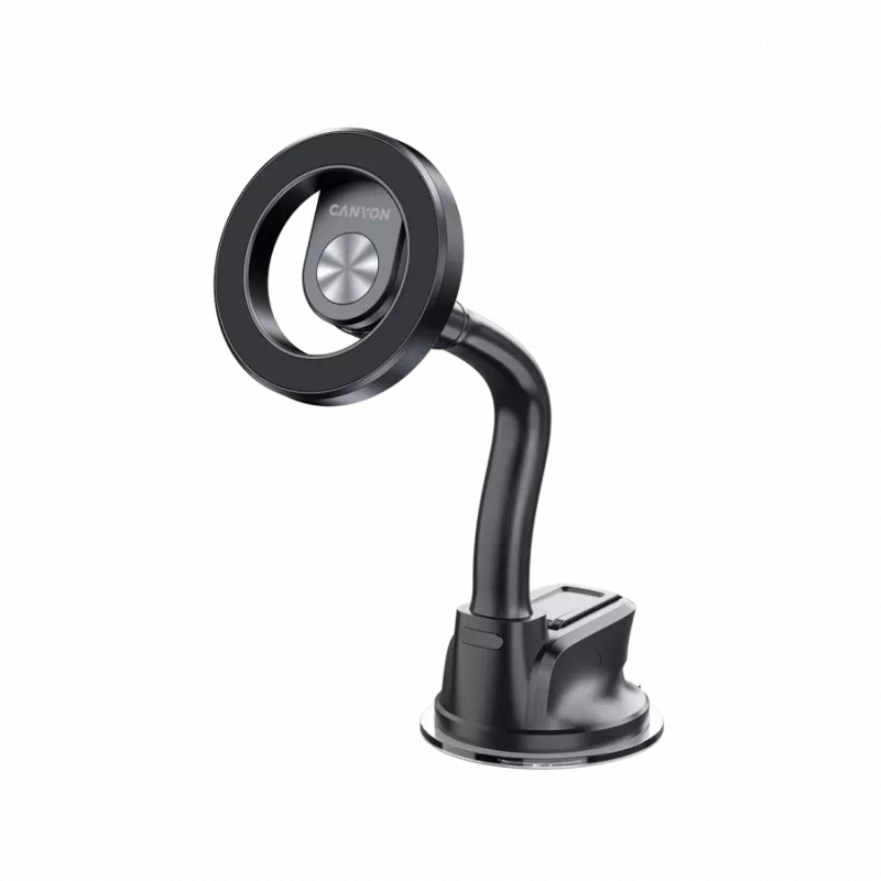 CANYON Magnētiskais auto turētājs OnGrip 12 piesūceknis + ventilācijas atvere Melns
