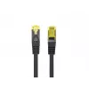 Tīkla kabelis Lanberg PCF6A-10CU-0025-BK RJ45 Cat6a 0.25m Melns