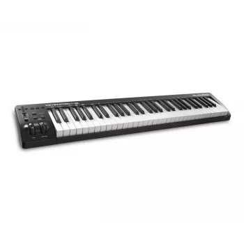 M-AUDIO Keystation 61 MK3 MIDI klaviatūra 61 taustiņi USB Melna, Balta
