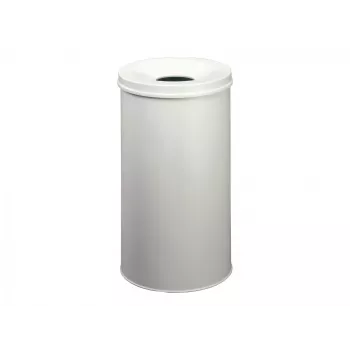 Atkritumu tvertne Durable 330710 60L apaļa tērauda pelēka
