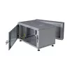 EFB-Elektronik 48,30 cm (19) pie sienas stiprināms korpuss 6U, pagriežams, 2-daļīgs, RAL7035, dziļums 500 mm