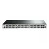 D-Link 52 portu Gigabit kaudzējams viedais pārvaldītais slēdzis ar 4 x 10G SFP+
