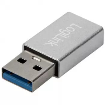 LogiLink AU0056 USB 3.2 Gen 1 adapteris USB Type-C ligzda, sudraba krāsā