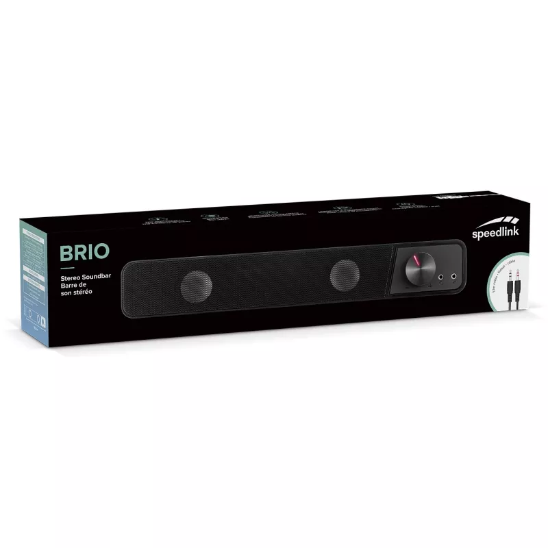 Skaļrunis SPEEDLINK BRIO melns 6 W
