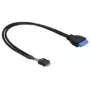 Delock 83095 USB kabelis melns