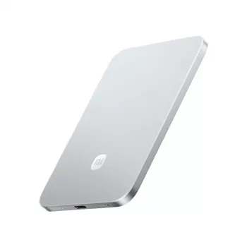 UltraThin Powerbank Magnetic 5000 15W Sudraba
