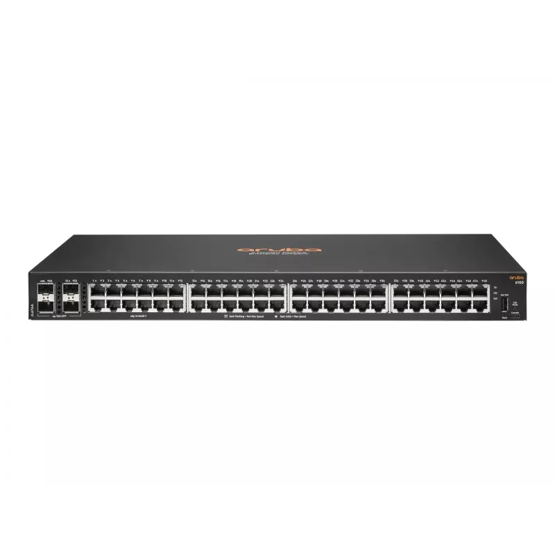 HPE Aruba 6100 Managed 48G 4SFP+ Slēdzis