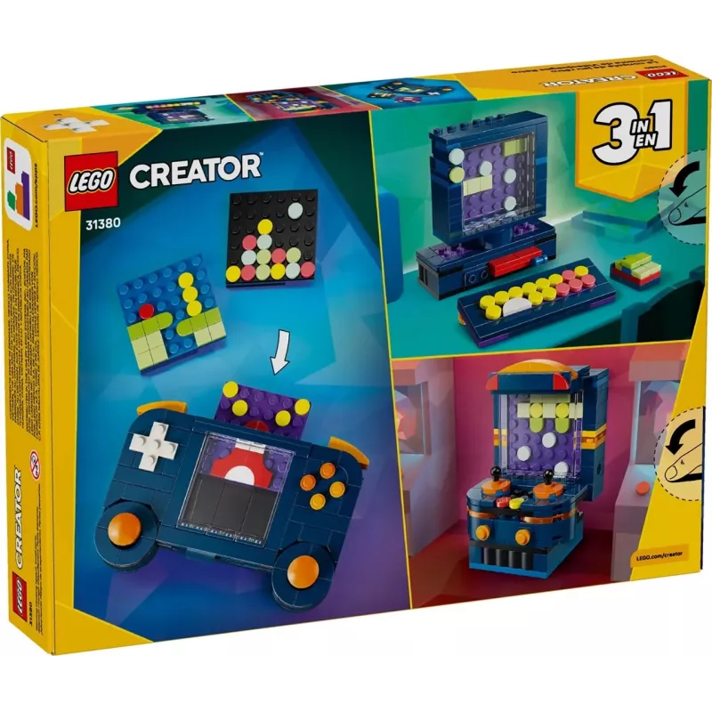 LEGO CREATOR 3 IN 1 31380 Retro spēļu konsole