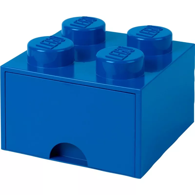 LEGO Brick Drawer 4 Blue, Uzglabāšanas kaste zila