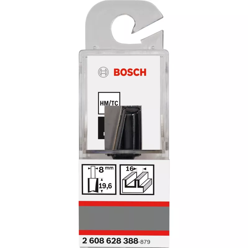 Bosch 2 608 628 388 frēzēšanas uzgalis Taisnais uzgalis 1 gab.