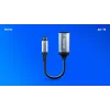 Savio Adapteris USB-C (vīr.) uz HDMI (siev.), 4K, 60Hz, alumīnijs, AK-78