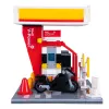 Gas station model Jamara CaDA Shell 402858 with detailed design
