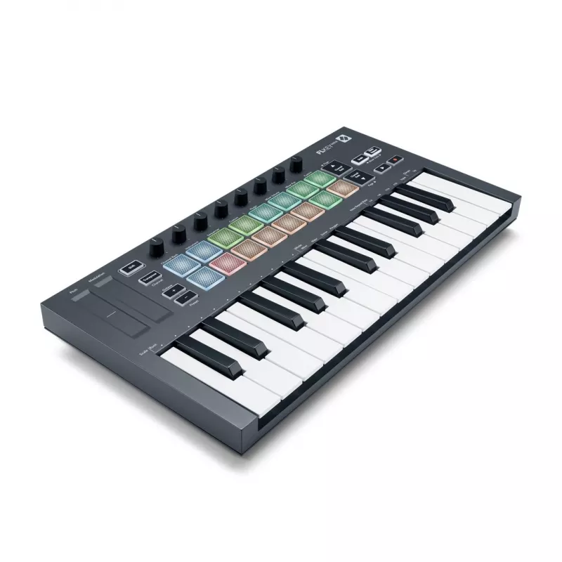 Novation FLKEY Mini - MIDI klaviatūra, kas paredzēta FL Studio programmatūrai, 25 taustiņi.