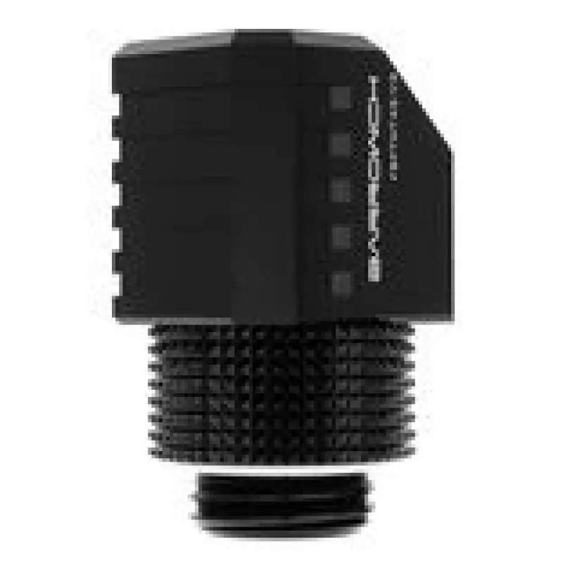 Barrow adapteris 45° grozāms G1/4 iekšējā vītne uz G1/4 iekšējo vītni, modelis FBFTWT45-V2 B, melns