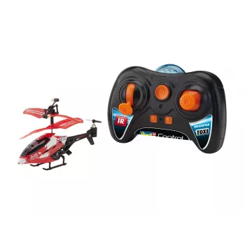 RC helikopters Revell TOXI ar elektrisko dzinēju, LiPo 75 mAh, 15 g, balts/sarkans/melns
