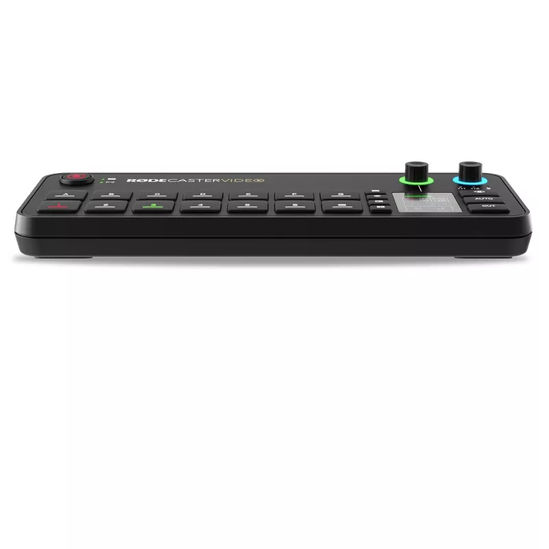 Rode RØDECaster Video Video un audio producēšanas konsole, līdz 6 video avotiem, divi priekšpastiprinātāji, divi iekšējie bezvadu uztvērēji