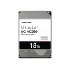Western Digital Ultrastar DC HC550 18 TB 3,5 collu SAS 12 Gb/s uzņēmumu cietais disks (HDD), 7200 apgr./min., 512 MB (0F38353 / WUH721818AL5204)