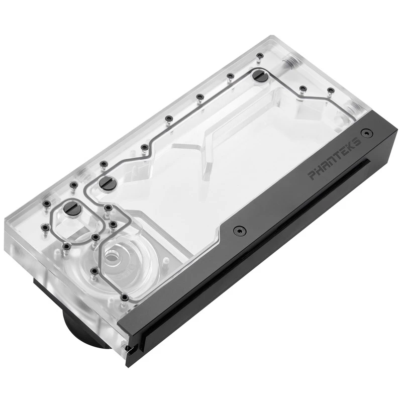Phanteks R260C rezervuārs - caurspīdīga akrila aizmugures plāksne D5 ARGB-LED