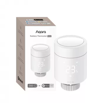 Termostatiskais radiatora vārsts Aqara W600 (modelis WT-A03D) — viedais radiatora termostata vārsts