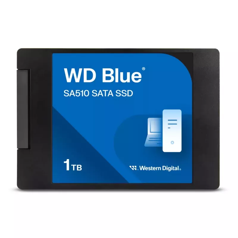 WD Zils SA510 - SSD - 1TB - iekšējs - 2.5 (6,4 cm) - SATA 6Gb/s (WDBB8H0010BNC-WRSN)